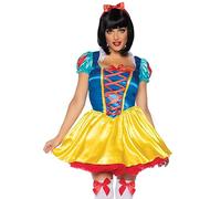 Leg Avenue- Fairytale Snow White Princesa De Las Nieves Mujer, Multicolor, S/M (EUR 36-38) (8551605101)