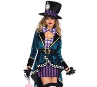 LEG AVENUE- Delightful Hatter Mujer, Multicolor, XL (EUR 44-46) (8559204101)