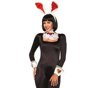 Leg Avenue Disfraz de conejo kit blanco de Alicia Tamaño