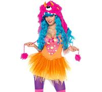 Leg Avenue - Disfraz de monstruos sa para mujer, talla UK 10-12 (8399606067)