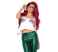 Leg Avenue Disfraz de sirena hipster para mujer, talla XS