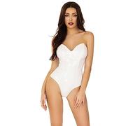 Leg Avenue Disfraz para mujer Vinyl boned bodysuit, S