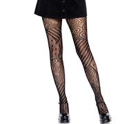 Leg Avenue Doll net tights, Talla Única(Negro)