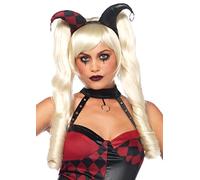 Leg Avenue Dolly Bob Peluca con Clips, Rubia