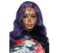 Leg Avenue Dotd Face Jewels - Adhesivo Decorativo para Mujer, Talla única, Multicolor, 0,3 kg