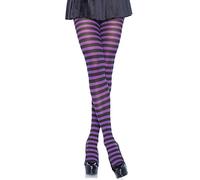 Leg Avenue- Mujer, Color negro y morado, Talla Plus (EUR 42-46) (7100Q07039)