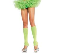 Leg Avenue Media Color Blanco/Verde Niños Chica Medias a rayas