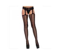 LEG AVENUE - MEDIAS DE RED Y LIGUERO NEGRO