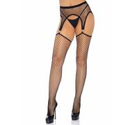 Leg Avenue Medias Largas 178422001, Negro, Talla única Grande para Mujer