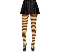 Leg Avenue- Mujer, Color negro y naranja, Talla Única (EUR 36-40) (710022040)