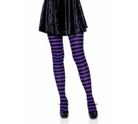 Leg Avenue- Mujer, Color negro y morado, Talla Única (EUR 36-40) (710022039)