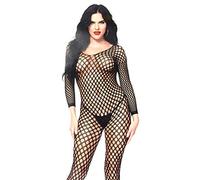 Leg Avenue Mujer - Ringo agujero Body, talla única, color negro