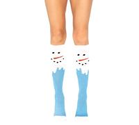 Leg Avenue Mujer Snow Man Pantimedias Not Applicable, multicolor, Talla única