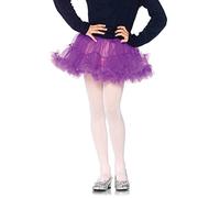 Leg Avenue- Niñas, Color morado, M/L (128-134 cm de altura) (4894)