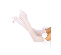 Leg Avenue Opera length bow top gloves, Talla Única