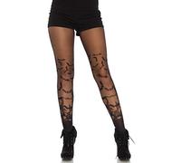 Leg Avenue Pantimedias transparentes de ala de murciélago, talla única