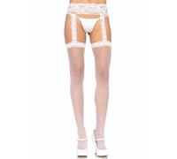 Leg Avenue Panty C Liguero Encaje Blanca 50 ml