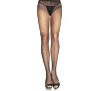 Leg Avenue Pantyhose Negro Con Brillantes - Elegancia Y Estilo Para Realzar Tus Piernas