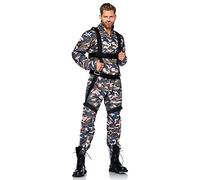 Leg Avenue- Paratrooper Hombre, Color Camuflaje, Medium (LegAvenue 8527902247)