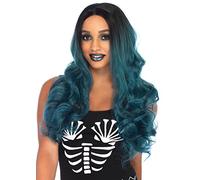 Leg Avenue Peluca ondulada larga mezclada de 2 tonos, talla única