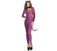 Leg Avenue- Gato Mujer, Color rosa, Small (EUR34-36) (84220)