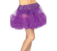 Leg Avenue- Layered Tulle Petticoat Mujer, Color morado, Talla Única (EUR 36-40) (899022053)