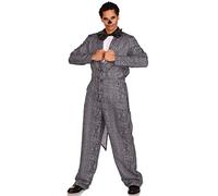 Leg Avenue Traje De Tux Pinstriped Mono Para Hombre, M