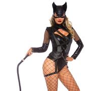 Leg Avenue Villainess Vixen - Disfraz sexy para mujer - negro - XS