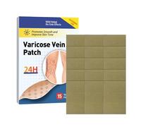 Leg Circulation Vein Patch, Soothing Adhesive Stickers, 15pc Size for Wellness Utility, Reliable Detail Feature, Household Utility Category, Target Patch for Women Men Family Friends Office