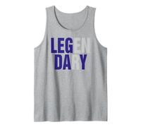 Leg Day Legendary I Workout Training Sweat Camiseta sin Mangas