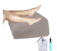 Leg Elevating Pillow, Inflatable Feet Cushion, 31.5x21.65x15.75 Inches Ergonomic Design & Portable, Soft Legs Support for Hip Spinal Alignment Knee Ankle Back Bed Sofa Travel Seniors Adults Pregnancy