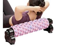 Leg Foam Roller - Body Exercise Roller Foam With Stand | Deep Stretching Massage With Suction Cup | Foams Rollers | Techniques Equipment Home For Home Gym Yoga Pilates Fitness Workout