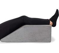 Leg Lift Pillow, with Full Memory Foam Upper, High Density Footrest, Lifting Foam Wedge, Relieves and Recovers Foot and Ankle Injuries, Leg Pain, Hip and Knee Pain