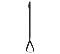 Leg Lifter Strap - Elderly Foot Lifting Aid | 2.5x115cm 35g Lightweight Black Ribbon Construction Soft Material To Reposition Injured Legs In Bed Wheelchair Or Car Without Skin Irritation