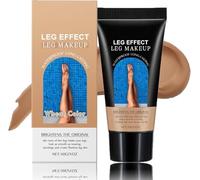 Leg Makeup Full Coverage Waterproof No Transfer Leg Makeup To Cover Vens Corrector For Mature Skin Smooth Tone Body Make up Long Lasting Leg And Body Scar Cover Up (Wheat)