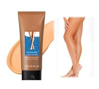 Leg Makeup waterproof no transfer, Leg makeup lotion, Leg makeup to cover veins, Long lasting body leg cover up makeup for tattoo cover up (1Pcs,Bronze)