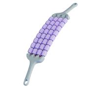 Leg Massager, Muscle Roller Stick, Lightweight Four-Dimensional Adjustable Massage Tool for Yoga Workout Recovery, Back Body Thigh Relaxation, 18.7x3.94x2.36 Inches, 1 Piece