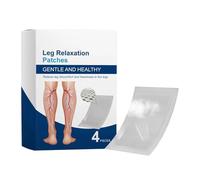 Leg Patch Body Plaster, Health Relaxation Relief Pad, 4 Piece with Easy Apply, Sooth Hold with Daily Care, Body Patch for Men Women, Relief Patches for Travel Morning Nighttime