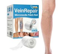 Leg Patches, Microneedle Skin Roll, 6,09 cm Device with Strong Grip, Massaging Tool with Easy Setup, Household Supply Accessory for Women, Men, Adults, Mom, Girlfriend, Sport Lovers, and Home Usage