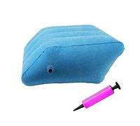 Leg raise pillow, inflatable leg support pillow-raise the leg to reduce swelling, back pain, hip and knee pain, improve circulation, portable leg support pillow bed wedge relief support cushion