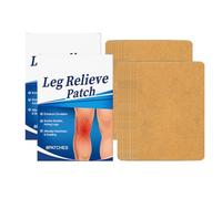 Leg Soothing Patches,Natural Vein Care Patches for Legs,Nourishing & Moisturizing Tired Skin,Improve Leg Appearance & Blood Circulation,8 Pieces (2)