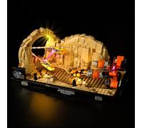 Leg0 75380 - Kit de luz LED compatible con Leg0 Sta0 Wars La amenaza fantasma Mos ESPA Podrace Diorama, el juego de iluminación diseñado para Leg0 Micro-Scale Anakin Skywalker Podracer, sin Leg0