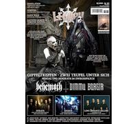 LEGACY MAGAZIN: THE VOICE FROM THE DARKSIDE. Ausgabe #161 (2/2026): Mit Titelstory zu der großen Black-Metal-Achse des kommenden Herbstes: Behemoth, Dimmu Borgir & Dark Funeral