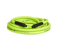 Legacy Manufacturing Flexzilla Manguera de Aire, 1/2 pulg x 25 pies, 3/8 pulg Accesorios MNPT, Resistente, Ligero, híbrido, Verde ZillaGreen - HFZ1225YW3
