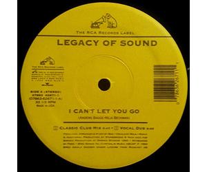Legacy of Sound - I Can't Let You Go [Vinilo][Import]