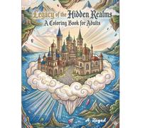 Legacy of the Hidden Realms: A Fantasy Map Coloring Book for Adults: Discover 50 Mystical City Maps, Secret Labyrinths, and Forgotten Civilizations..