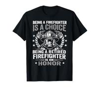 Legado de jubilación de Honor del Orgullo del Bombero Jubilado Camiseta