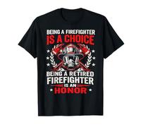 Legado de jubilación de Honor del Orgullo del Bombero Jubilado Camiseta