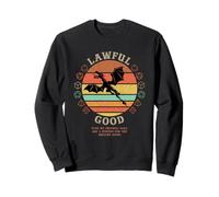 Legal Bueno Incluso Falla Crítica Vintage D20 RPG Player Sudadera