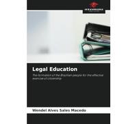 Legal Education: The formation of the Brazilian people for the effective exercise of citizenship
